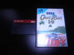 Master System - outrun 3-d - boxed - Picture 1 of 1
