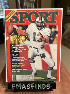 H1 Jan 1984 DAN MARINO DOLPHINS SPORT Fußball Magazin - Bild 1 von 1