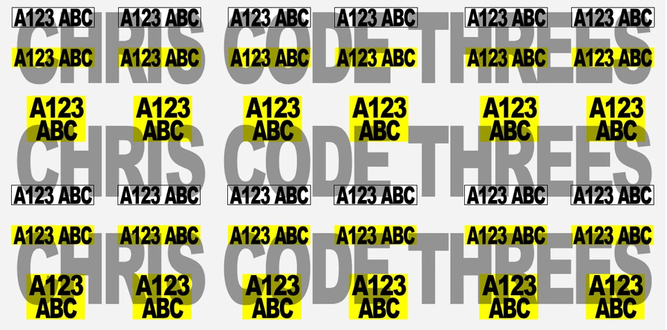 Code 3 Adhesive Vinyl Decal Suit 1/76 & 1/50 lorries - UK Number Plates Custom - Image 1 of 1
