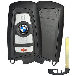Transmisor remoto llave inteligente OEM BMW 2 3 4 5 6 7 Series borde negro YGOHUF5662 - Imagen 1 de 4