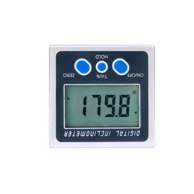2*180 Metal Digital Inclinometer Eelectronic Protractor Bevel Box - Image 1 of 4