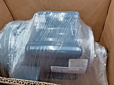 NEW MARATHON 3/4 HP AC ELECTRIC MOTOR C271 115/230 VAC 1 PHASE 1140 RPM TEFC - Image 1 of 4