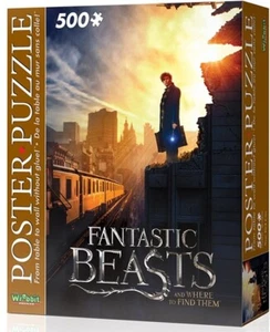 Wrebbit Puzzle Fantastic Beasts Ny City Poster Puzzle 500 Pezzi Pieces WPP-5006 - Picture 1 of 2