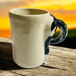 Happy Appy Valley Studio Coffee Mug Hand Thrown Horse Butt Rear Handle 1989 USA - Picture 1 of 9