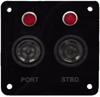 Saildrive Panel, Sailboats Alarm PANEL Piezo Buzzer and Warning Indicator Lights - Image 1 of 2