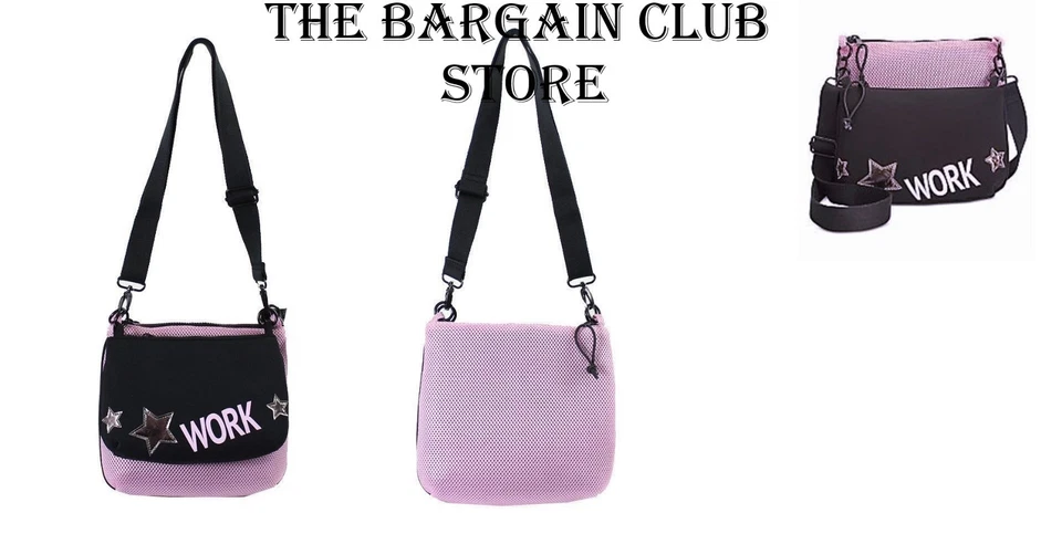 Ideology Women's workout bag Crossbody bags 2 In 1 Pink / Black    - Image 1 of 1