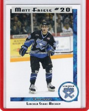 2011/12 Lincoln Stars Series 2 - MATT FRIESE
