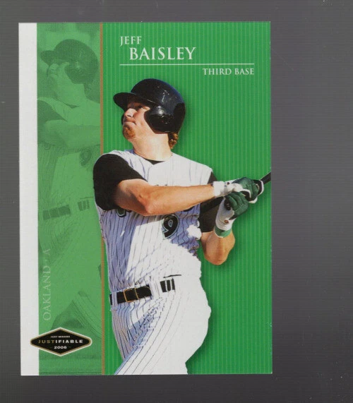 B4978- 2006 Justifiable Baseball Cards 1-50 +Inserts -You Pick- 15+ FREE US SHIP - Image 1 of 1