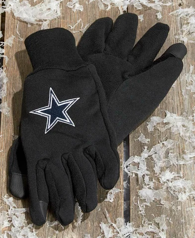 DALLAS COWBOYS --TEXTING GLOVES--ONE SIZE FITS MOST Cover