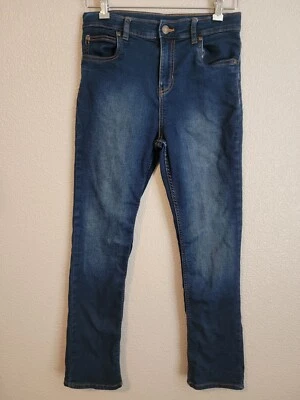 Jeans Carters Niños Niñas Talla 12 Cónicos Ajustados Elastizados Denim Azul Oscuro Foto 1 de 4