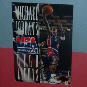 1994 MICHAEL JORDAN Upper Deck Highlights USA Gold Signature JH2 Chicago Bulls - Picture 1 of 2