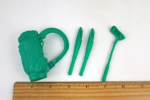 Vtg TMNT Ninja Turtles Casey Jones-Green Baseball Bat x 2, Golf Club & Golf Bag - Picture 1 of 3