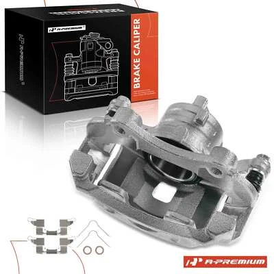 A-Premium Front Left Brake Caliper w/Bracket for Nissan March Micra Versa Note - Image 1 of 4