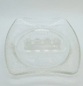 Vintage Glass Holiday Inn Ashtray Tobacciana Collectible Midcentury Modern RARE! - Picture 1 of 3