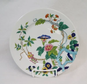 Royal Limoges PARADIS Dinner Plate 11 Available FRANCE Towle Blue Pink Flowers - Picture 1 of 10