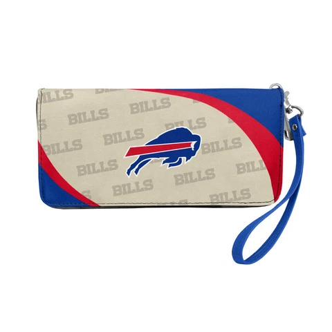 Buffalo Bills NFL Women's Curve Zip Organizer Wallet / Purse Cover