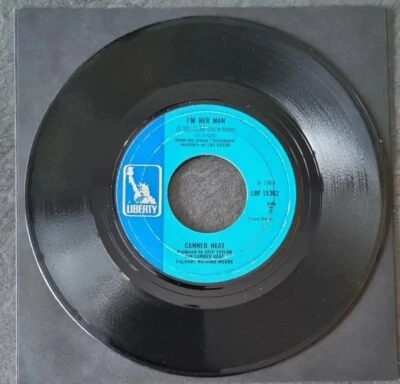 Canned Heat - Let's work together - VG+ 7" vinyl record Rock Pop Blues - Image 1 of 2