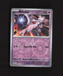 Mewtwo 059/142 SV Stellar Crown Reverse Holo Pokemon Card NM - Picture 1 of 2