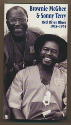 Brownie McGhee & Sonny Terry Red River Blues 1948-74 VHS 1996 Vestapol Music - Image 1 of 3