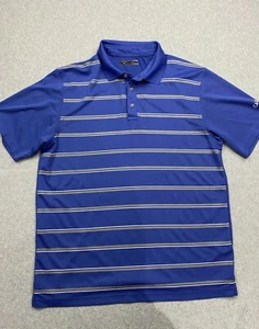 Polo de golf Callaway para hombre - azul con logotipo blanco plateado talla XL - cómodo  - Imagen 1 de 9