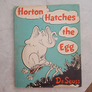 1940 HORTON HATCHES THE EGG - Dr Seuss Book - First Edition - SIGNED