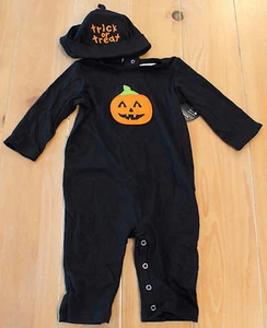 New Pottery Barn Kids HALLOWEEN PUMPKIN Baby Costume 6-12 Months - Picture 1 of 2