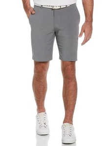 PGA TOUR Mens Regular fit Golf Shorts 30 / 9 Grey Striped Stretch - Picture 1 of 1