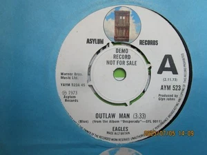 EAGLES = OUTLAW MAN (DEMO) SEHR GUTER ZUSTAND ++ - Bild 1 von 1