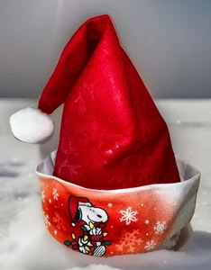 2025 Snoopy Peanuts Weihnachtsmann Weihnachtsmütze Bommel Erwachsene Urlaub Neu - Bild 1 von 11