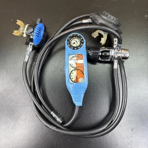 Oceanic Alpha Regular, Apollo Prestige Regulator, Apollo Gauge. AS-IS UNTESTED - Picture 1 of 5