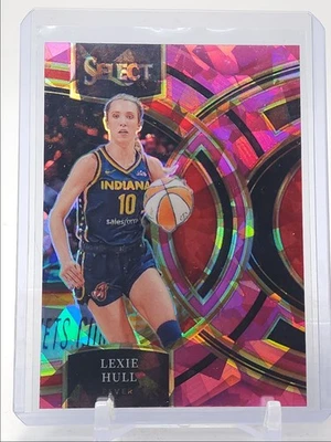 LEXIE HULL 2024-25 SELECT WNBA PREMIER LEVEL PINK ICE PRIZM FEVER Q3789 - Image 1 of 2
