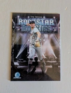Trey Sweeney 2025 Bowman Chrome Rockstar Rookies RC #RR-2 Detroit Tigers - Imagen 1 de 2