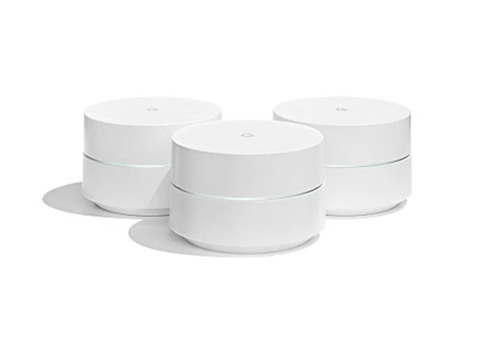 Google Nest Wifi System 3-pack Router Replacement For Whole Home Coverage - Image 1 of 4