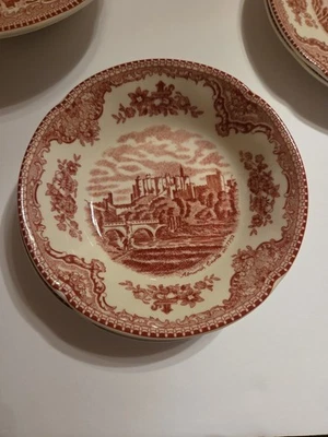 JOHNSON BROTHERS old britain castles pink 5" Bowl