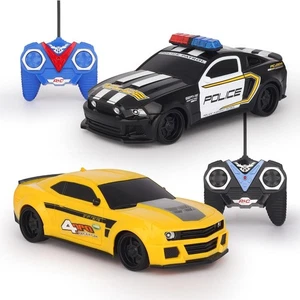 Amazing Set of Two RC Toy Vehicles: Remote Control Police Chase Set with Poli... - Bild 1 von 6