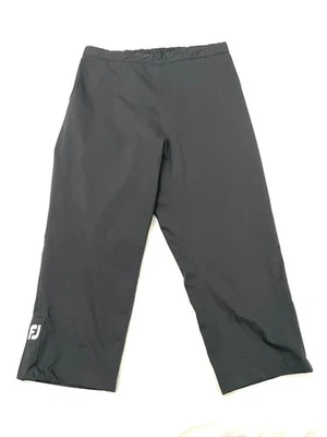 Pantalones de golf FootJoy Dryjoys para mujer XL negros 32x24,5 impermeables ajustables  Foto 1 de 4