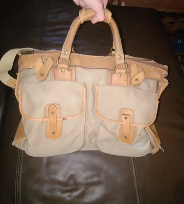 1981 Vintage Ghurka Marley Hodgson No.2 The Express Bolsa de Couro Duffle - Imagem 1 de 4