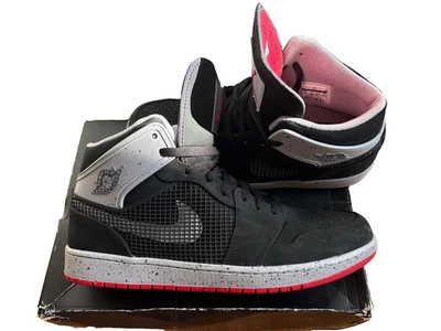 Air Jordan 1 Retro 89' Negro Rojo Fuego Cemento Foto 1 de 4