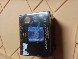 Disney Princess Little Mermaid Ariel and Eric Kiss the Girl Heat Reveal Mug 20oz - Picture 1 of 4