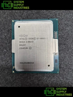 Intel Xeon Processor CPU SR21X E7-8880 v3 45 MB L3 Cache 2.30GHz 18 Core 150w - Image 1 of 2
