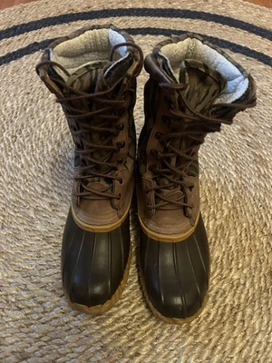 Red Wing Mossy Oak Bottomland Vintage Hunting Lace Up Waterproof Boots-9 - Image 1 of 4