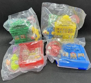 4er Set komplett Richard Scarry 1995 McDonalds Happy Meal Spielzeug Busy World - Bild 1 von 2
