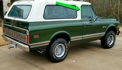 Chevy Blazer 1969/1972 GMC Jimmy riel de techo impermeables par de sellos Foto 1 de 4