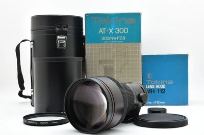 [MINT w/Case] Tokina AT-X SD 300mm f/2.8 Telephoto Lens For Canon FD From JAPAN - Image 1 of 4