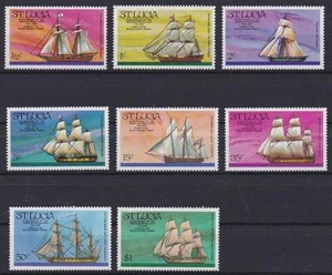 St. Lucia postfris 1976 MNH 372-379 - American revolution 200 Year (AM075) - Picture 1 of 1