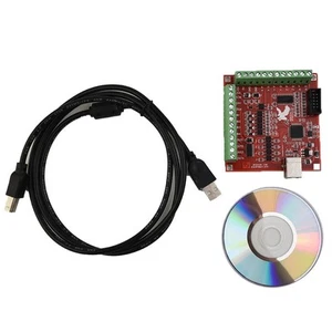 USB CNC Controller Card 4 Axis Interface Driver USB CNC 0-10V Output Port - Picture 1 of 20