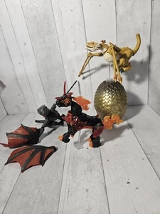 Mega Bloks Game Of Thrones Collector Breakout Beasts Figure Dragon Lot Of 3 - Picture 1 of 10
