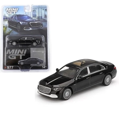 MB Mercedes Benz Maybach S680 - black - MiJo - Mini GT 1:64