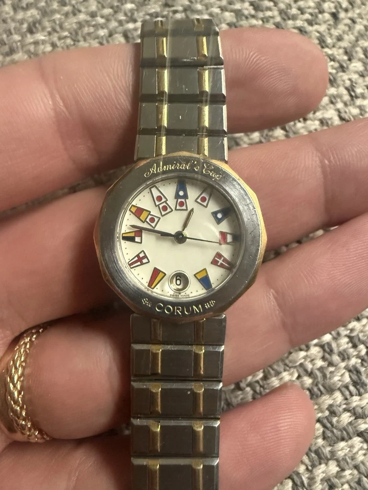 Corum admiral cup steel and gold lady - Immagine 1 di 4
