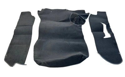 Porsche 911 930  77-85 Black Plush Front Trunk Carpet Kit - Image 1 of 4